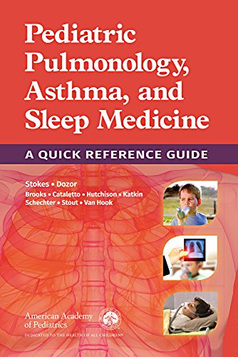 Cover of Pediatric Pulmonology, Asthma, and Sleep Medicine: A Quick Reference Guide
