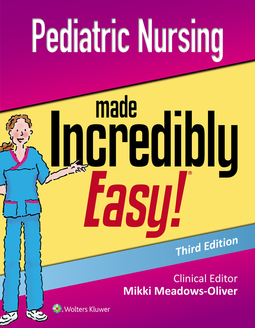 Cover of Pediatric Nursing Made Incredibly Easy