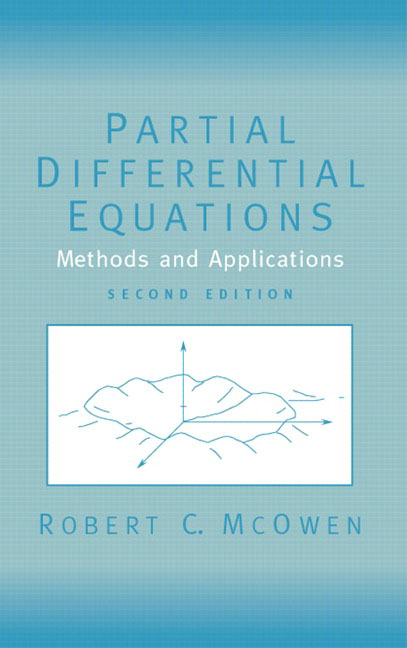 Cover of Partial Differential Equations: Methods and Applications (Revised)