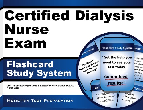 Cover of Certified Dialysis Nurse Exam Flashcard Study System: CDN Test Practice Questions & Review for the Certified Dialysis Nurse Exam (Cards)