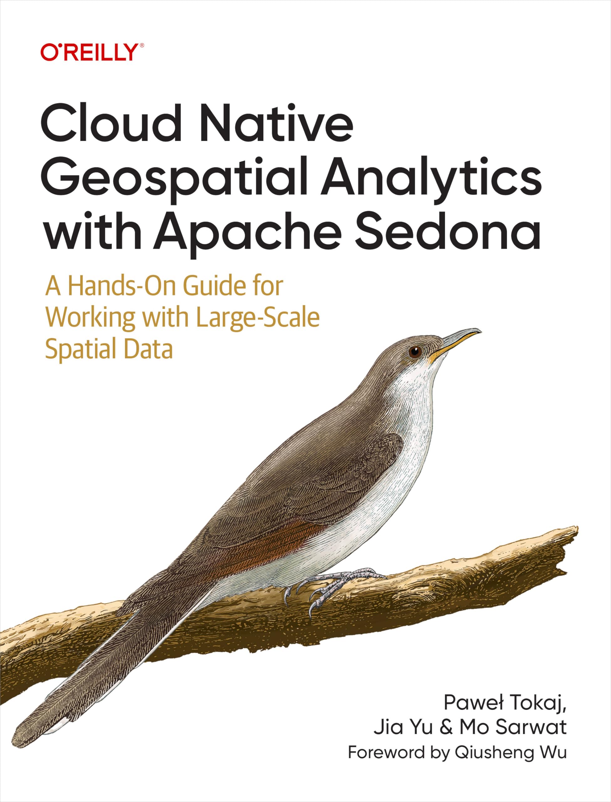 Cover of Cloud Native Geospatial Analytics with Apache Sedona: A Hands-On Guide for Working with Large-Scale Spatial Data
