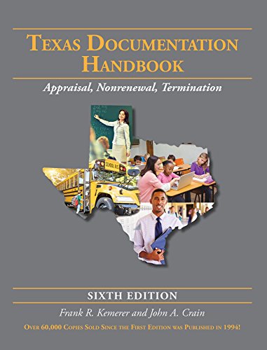 Cover of Texas Documentation Handbook: Appraisal, Nonrenewal, Termination