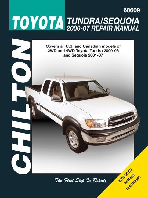 Cover of Chilton Toyota Tundra/Sequoia 2000-2007 Repair Manual