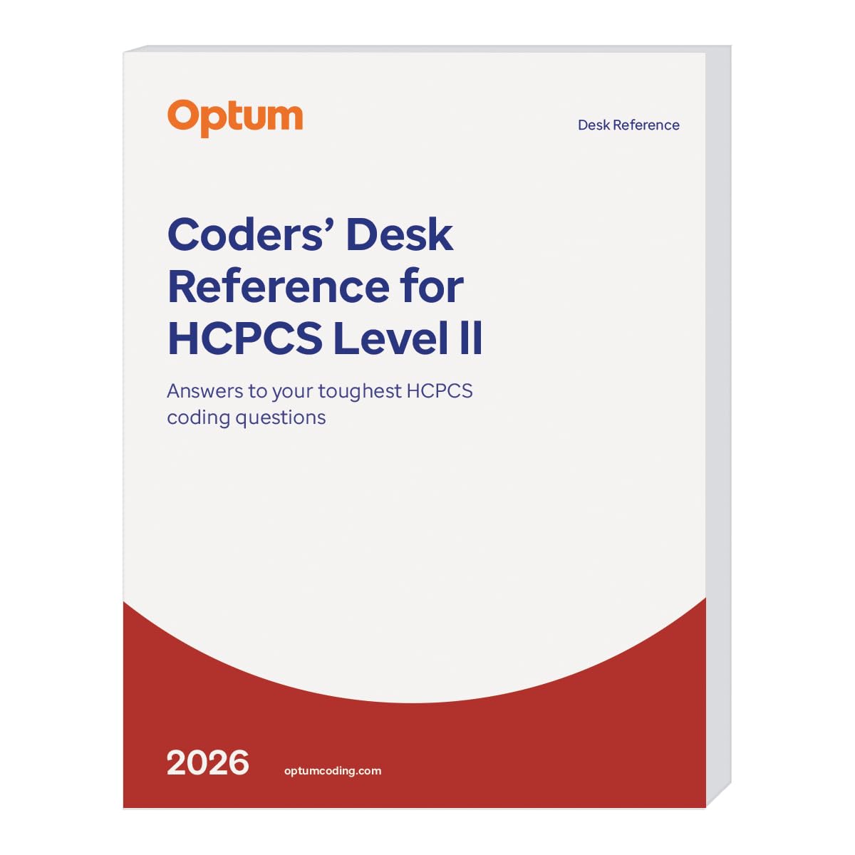 Cover of 2026 Coders’ Desk Reference for HCPCS Level II