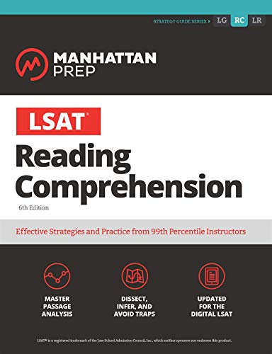 Cover of LSAT Reading Comprehension (Manhattan Prep LSAT Strategy Guides)