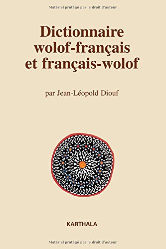 Cover of dictionnaire wolof-français et français-wolof