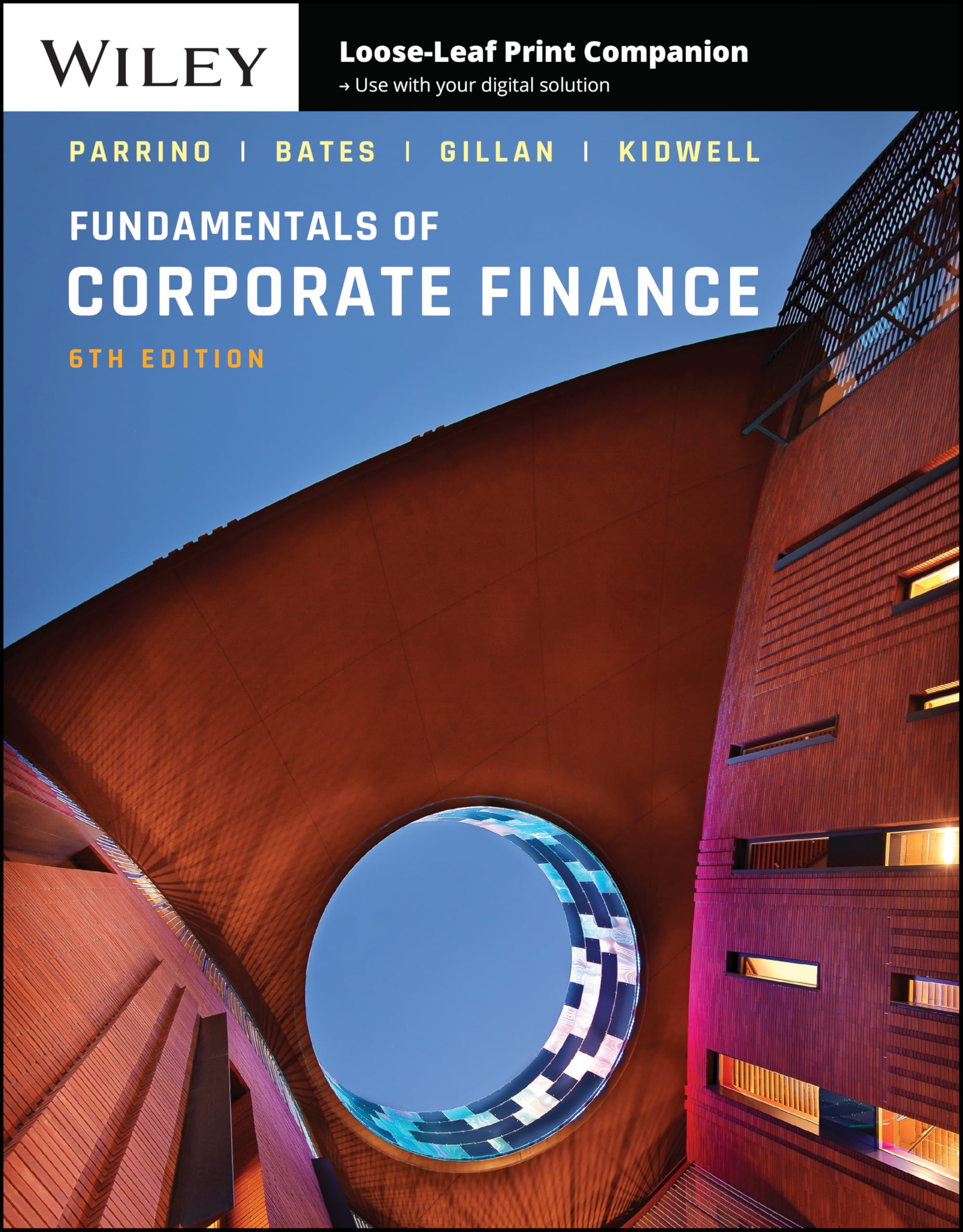 Cover of Fundamentals of Corporate Finance