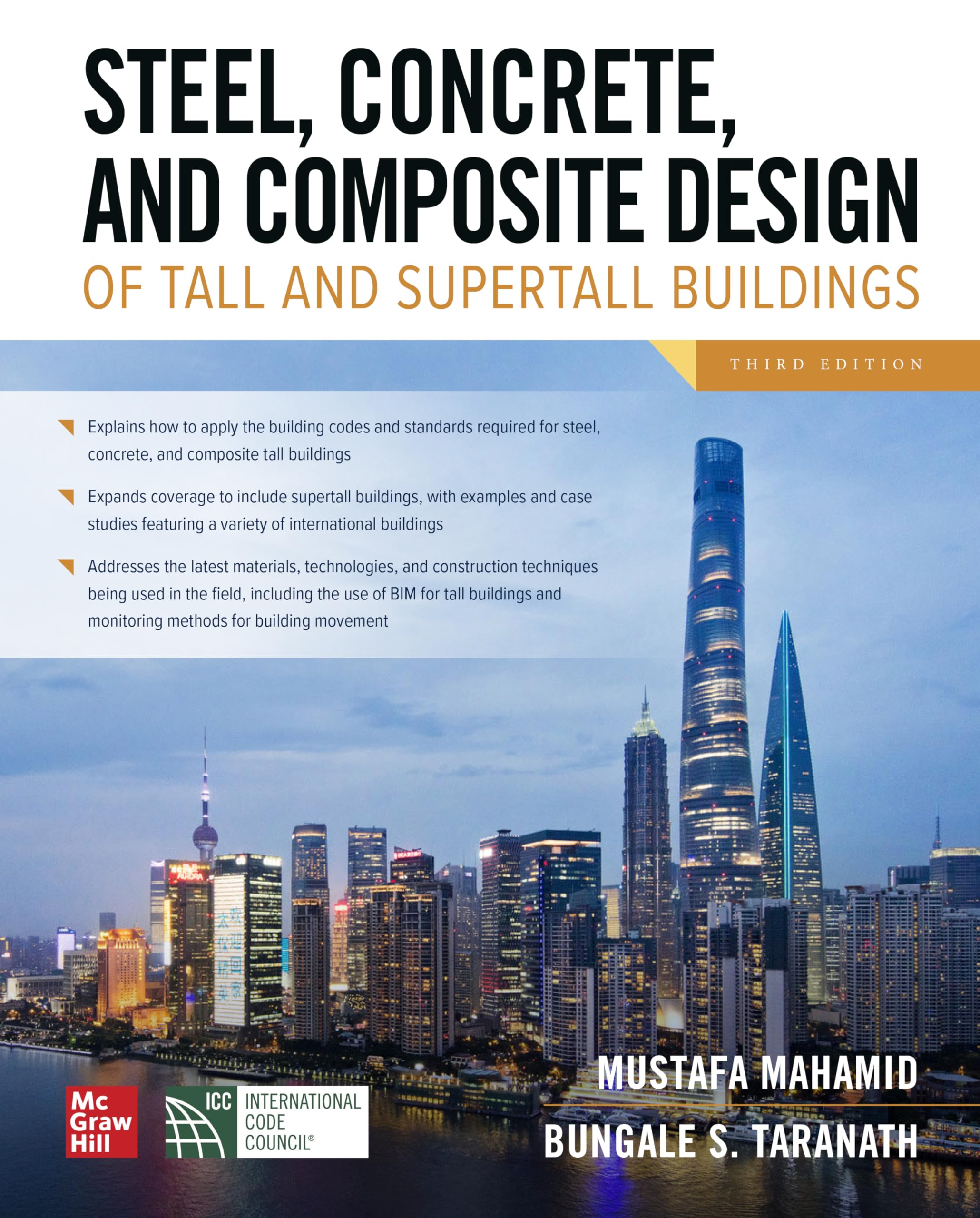 Cover of Steel, Concrete, and Composite Design of Tall and Supertall Buildings, Third Edition