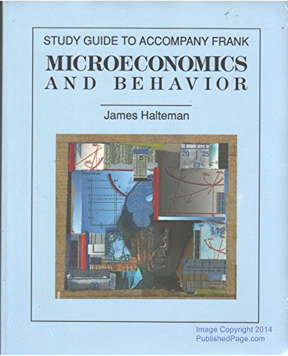 Cover of Microeconomics and Behavior (Student Ed.)