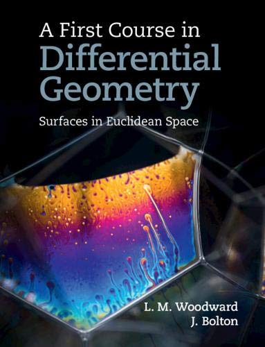 Cover of A First Course in Differential Geometry: Surfaces in Euclidean Space