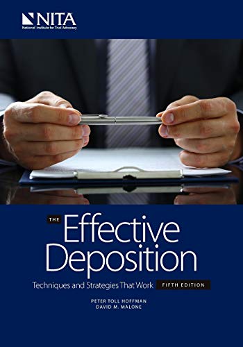 Cover of Effective Deposition: Techniques and Strategies that Work (Fifth Edition, New)