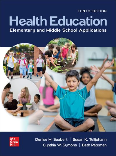 Cover of Loose Leaf for Health Education: Elementary and Middle School Applications