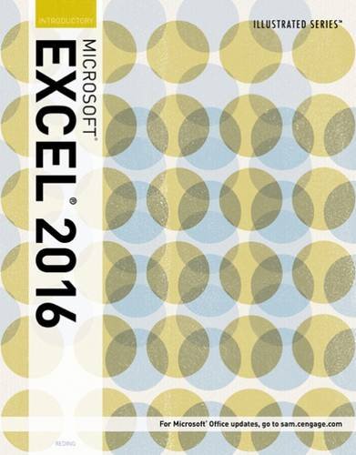 Cover of Illustrated Microsoft Office 365 & Excel 2016: Introductory