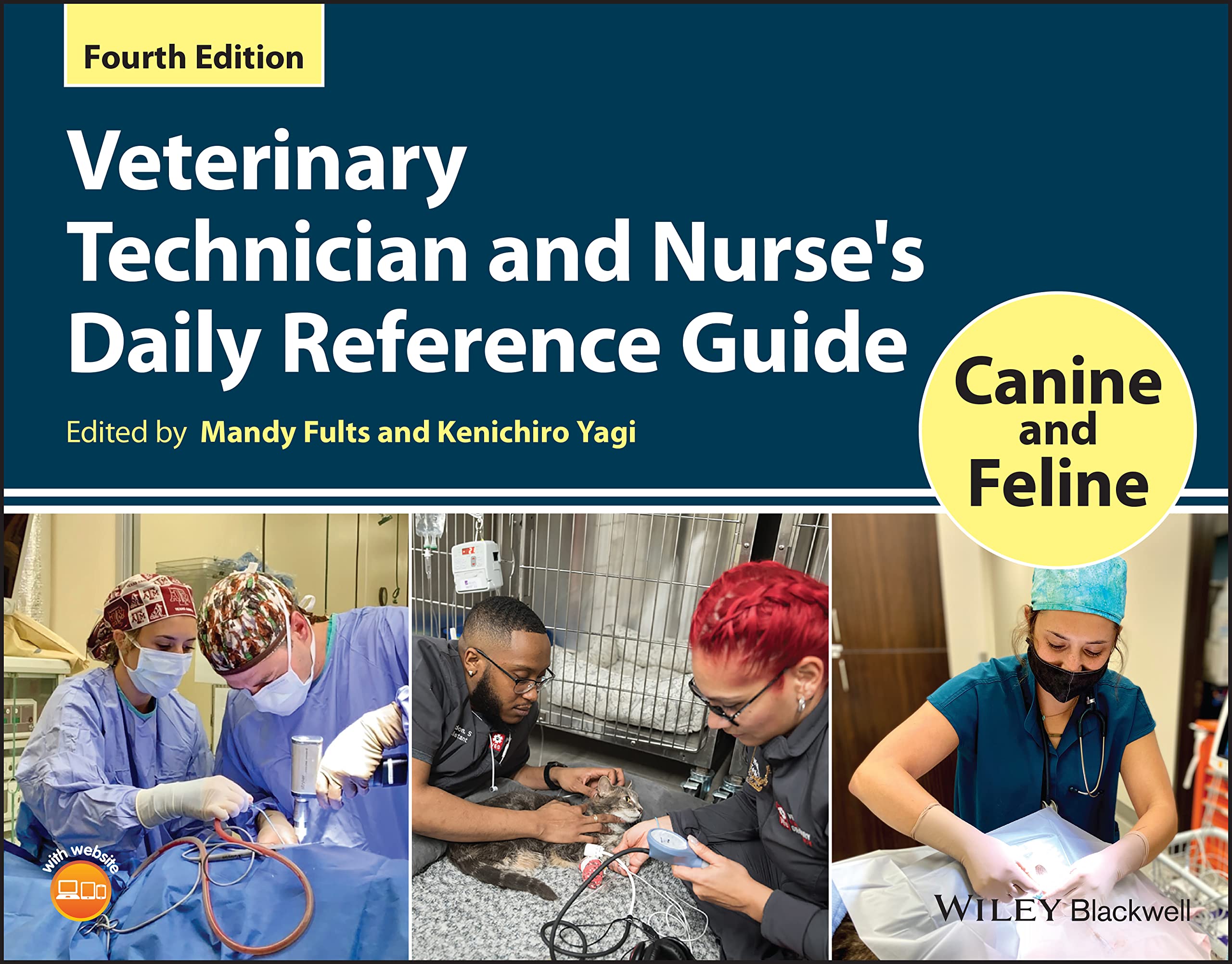 Cover of Veterinary Technician and Nurse's Daily Reference Guide: Canine and Feline