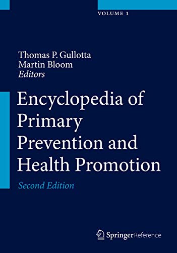 Cover of Encyclopedia of Primary Prevention and Health Promotion
