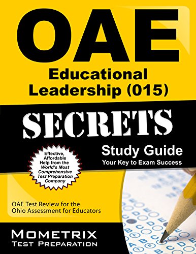 Cover of Oae Educational Leadership (015) Secrets Study Guide: Oae Test Review for the Ohio Assessments for Educators