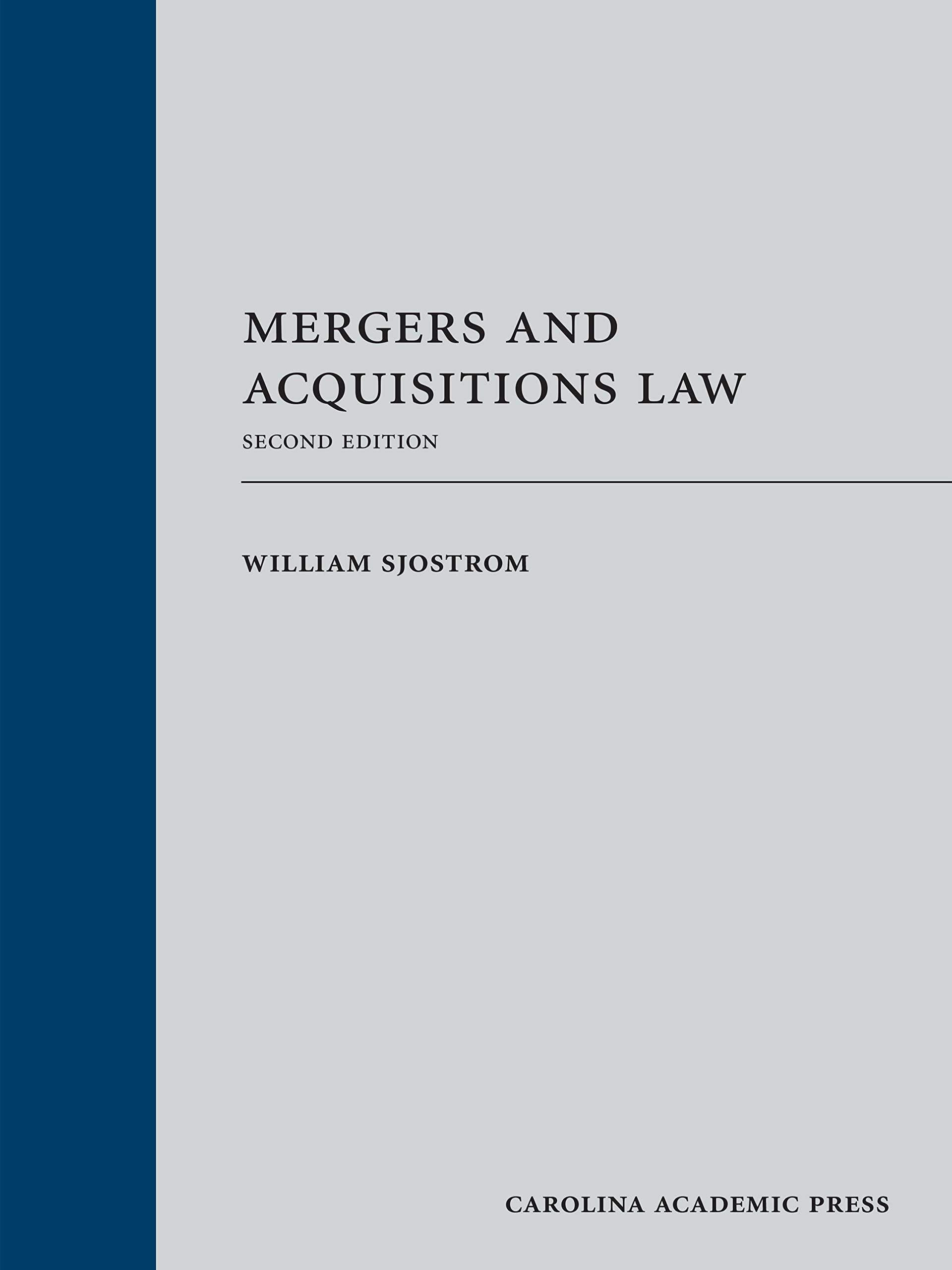 Cover of Mergers and Acquisitions Law
