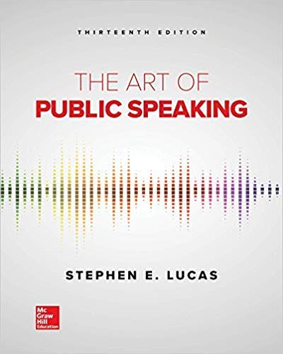 Cover of The Art of Public Speaking