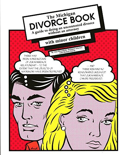 Cover of The Michigan Divorce Book with Minor Children