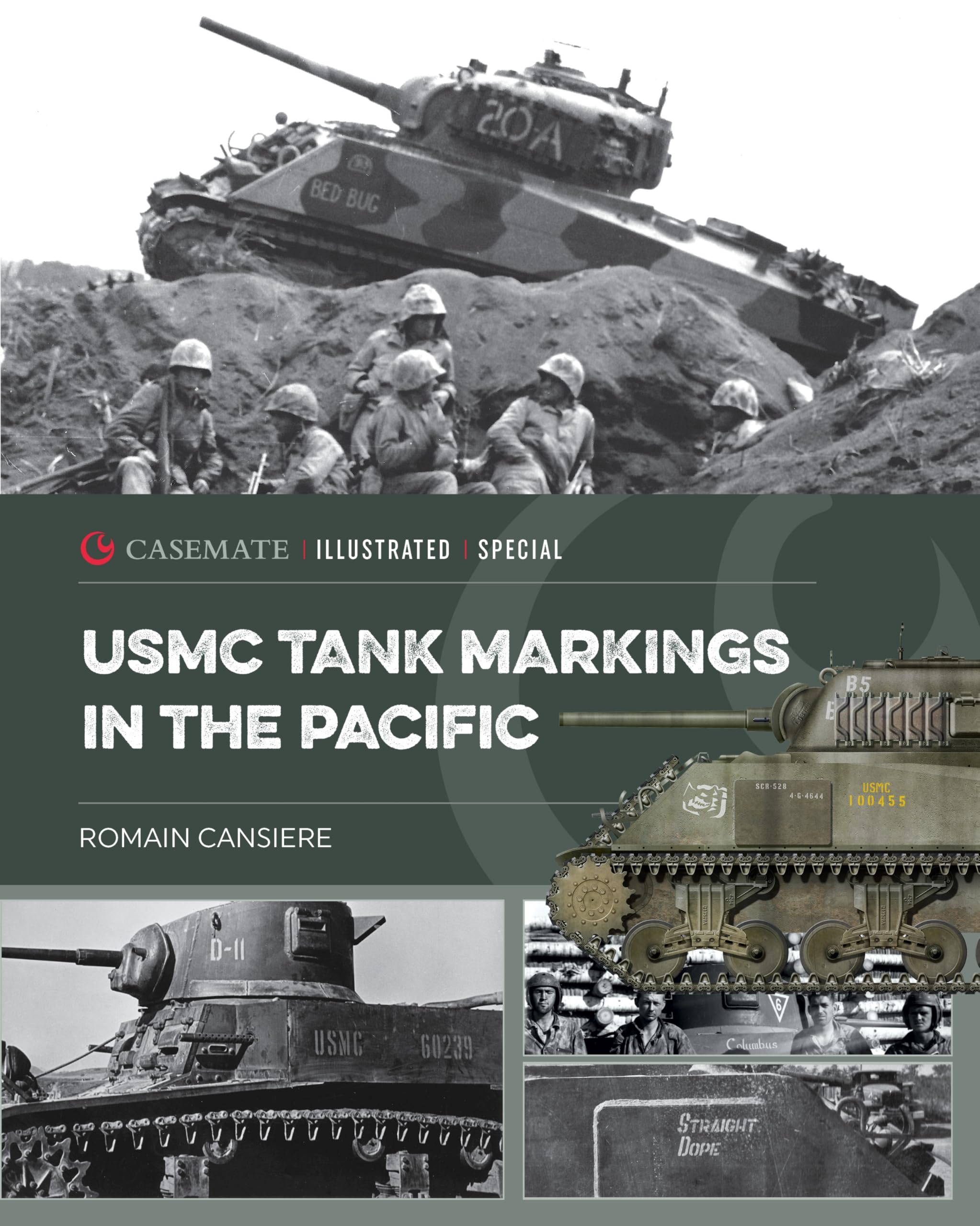Cover of USMC Tank Markings in the Pacific (Casemate Illustrated Special)