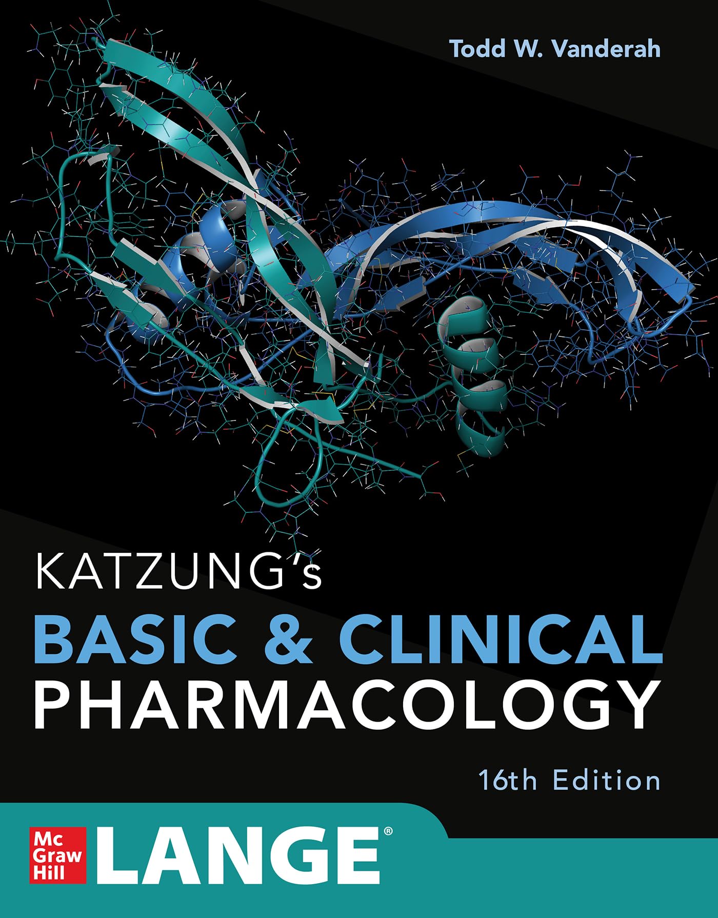 Cover of Katzung's Basic and Clinical Pharmacology, Sixteenth Edition (Lange Medical Books)