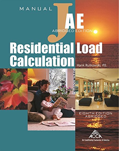 Cover of Residential Load Calculation Manual J®, Abridged Edition