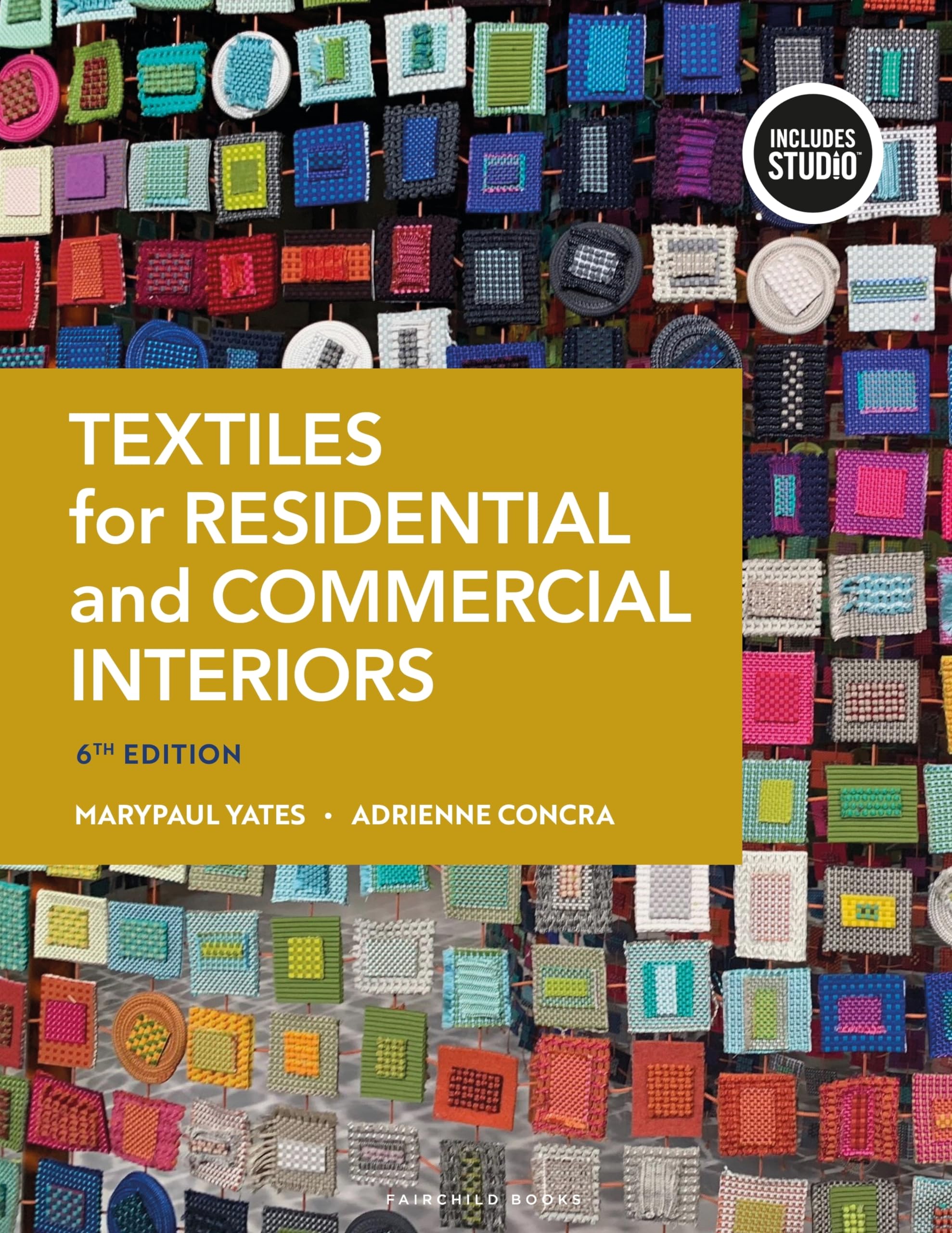 Cover of Textiles for Residential and Commercial Interiors