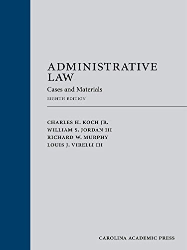 Cover of Administrative Law: Cases and Materials