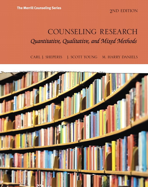 Cover of Counseling Research: Quantitative, Qualitative, and Mixed Methods (Revised)