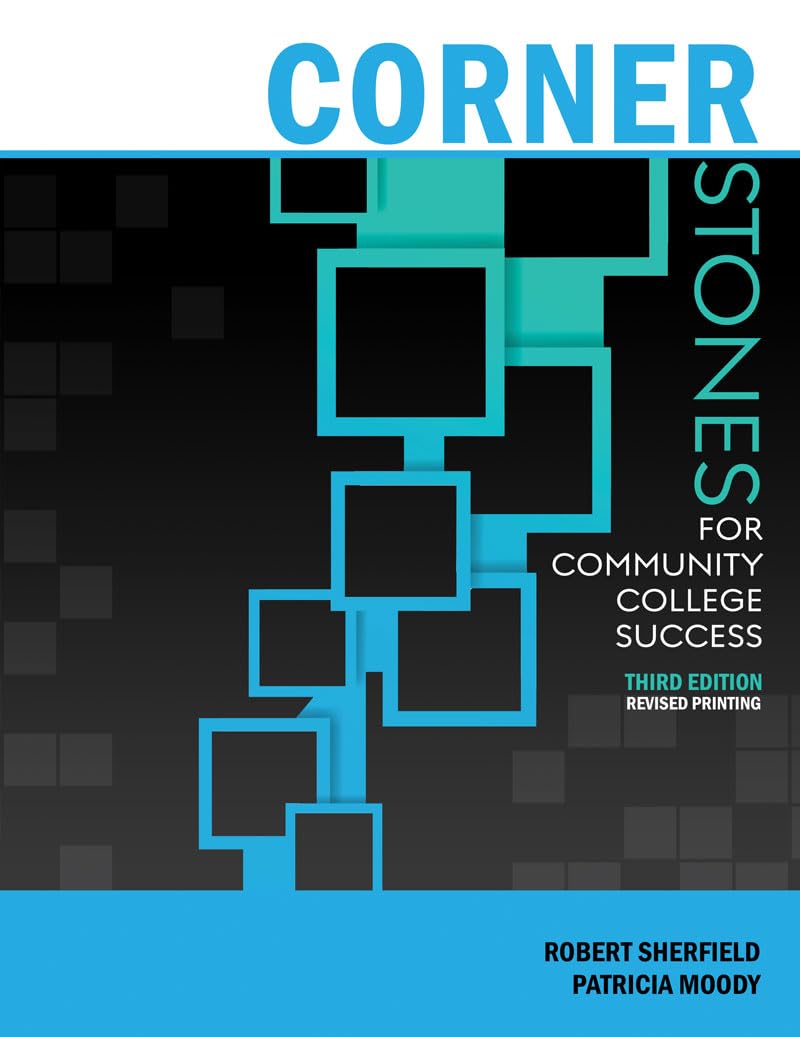 Cover of Cornerstones for Community College Success