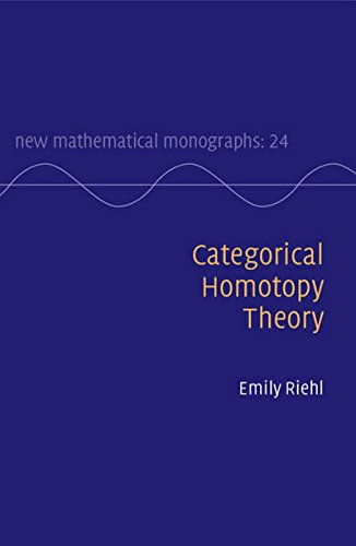 Cover of Categorical Homotopy Theory (New Mathematical Monographs)