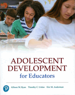 Cover of Adolescent Development for Educators