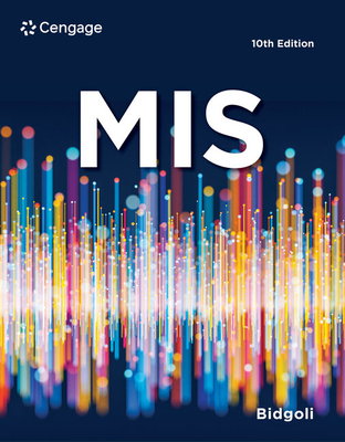 Cover of Mindtap for Bidgoli's Mis, 1 Term Printed Access Card