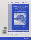 Cover of Probability & Statistics with R for Engineers and Scientists