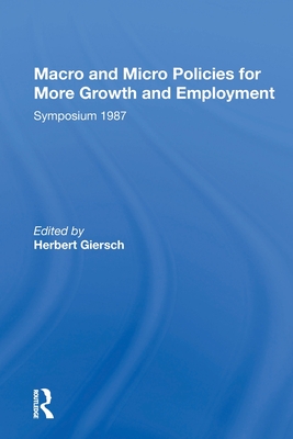 Cover of Macro And Micro Policies For More Growth And Employment