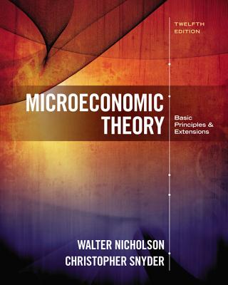 Cover of Microeconomic Theory: Basic Principles and Extensions