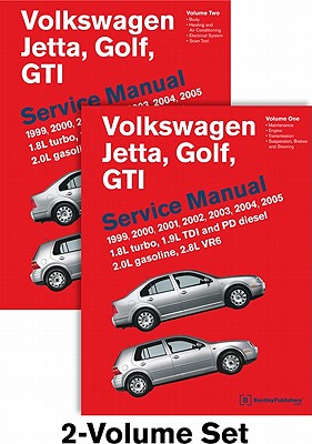 Cover of Volkswagen Jetta, Golf, GTI (A4) Service Manual: 1999, 2000, 2001, 2002, 2003, 2004, 2005: 1.8l Turbo, 1.9l Tdi Diesel, Pd Diesel, 2.0l Gasoline, 2.8