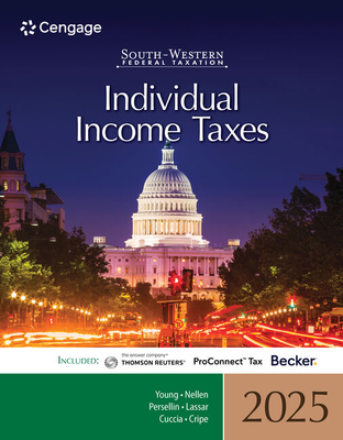 Cover of South-Western Federal Taxation 2025: Individual Income Taxes