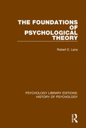 Cover of The Foundations of Psychological Theory