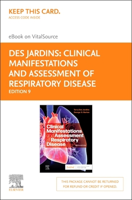 Cover of Clinical Manifestations and Assessment of Respiratory Disease - Elsevier eBook on Vitalsource (Retail Access Card): Clinical Manifestations and Asses