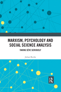 Cover of Marxism, Psychology and Social Science Analysis: Taking Sève Seriously