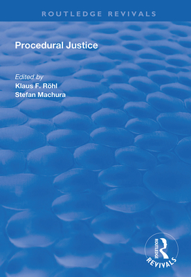 Cover of Procedural Justice