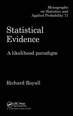 Cover of Statistical Evidence: A Likelihood Paradigm