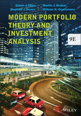 Cover of Modern Portfolio Theory and Investment Analysis