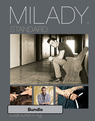 Cover of Bundle: Milady Standard Haircutting System, Spiral Bound Version + Milady Standard Barbering, 6th + Student Workbook for Milady Standard Barbering, 6
