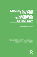 Cover of Social Order and the General Theory of Strategy