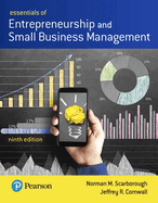 Cover of Essentials of Entrepreneurship and Small Business Management