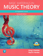 Cover of Basic Materials in Music Theory: A Programed Approach