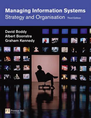Cover of Managing Information Systems: An Organisational Perspective (Revised)