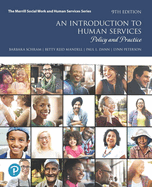 Cover of An Introduction to Human Services: Policy and Practice